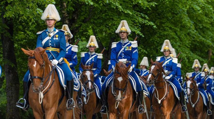 Beridna högvakten under nationaldagen 2022. Arkivfoto: Felica Murkes
