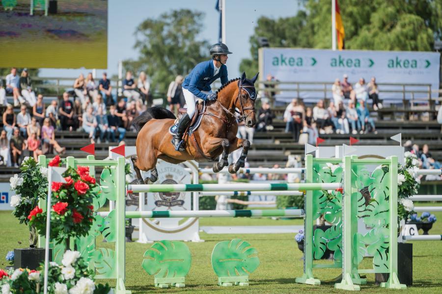 Julien Gonin och Estrella de La Beatia var bäst i dag. Foto: Ida Lindemann