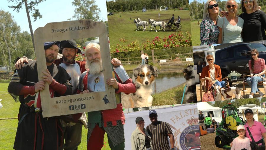 Glada besökare på Falsterbo Horse Show 