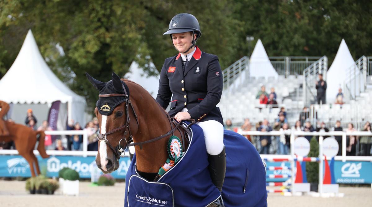 Gemma Stevens och Chilli Morning IV. Foto: FEI/Ecary