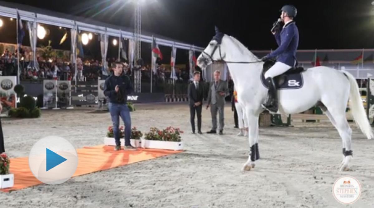 <p><span>Stephex Stables Cornet D'Amour pensioneras från sporten. I helgen, under Stephex Masters, avtackades den 16-åriga valacken med en ceremoni.