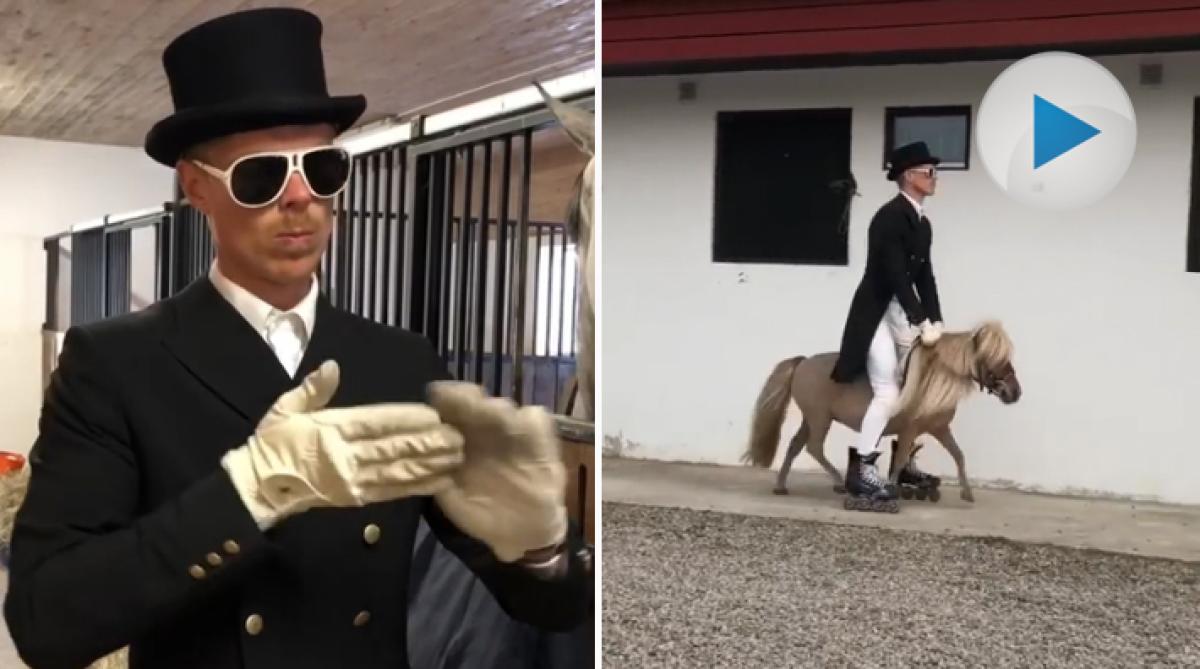 Även Pontus Hugosson är redo för den spännande dressyren i Scandinavium, och erbjuder Patrik Kittel att ta hans plats i lördagens kürfinal.