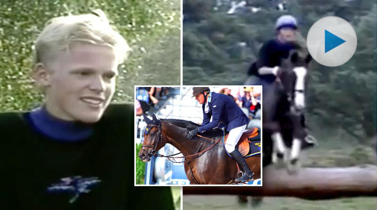 Fredrik Jönsson, 16 år: ”Man får hålla på med sin dressyr”