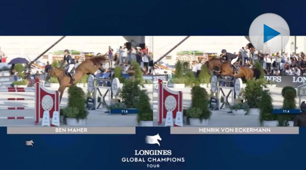 Se Ben Maher och Henrik von Eckermann – sida vid sida