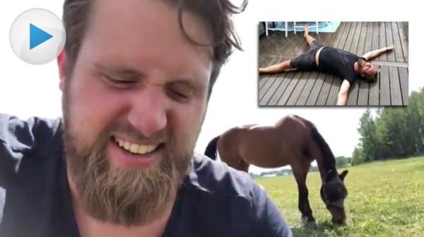 "Nu finns det inga flugor och bromsar"