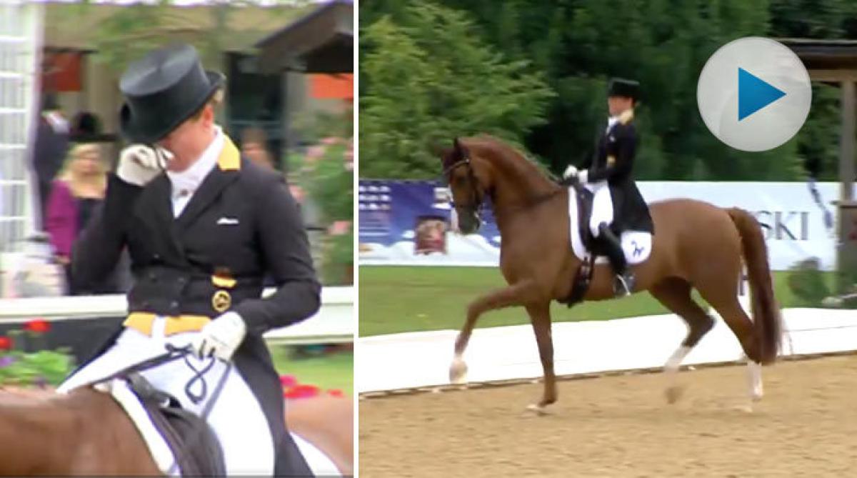 Strålande (och tårfylld) comeback för Bella Rose och Werth