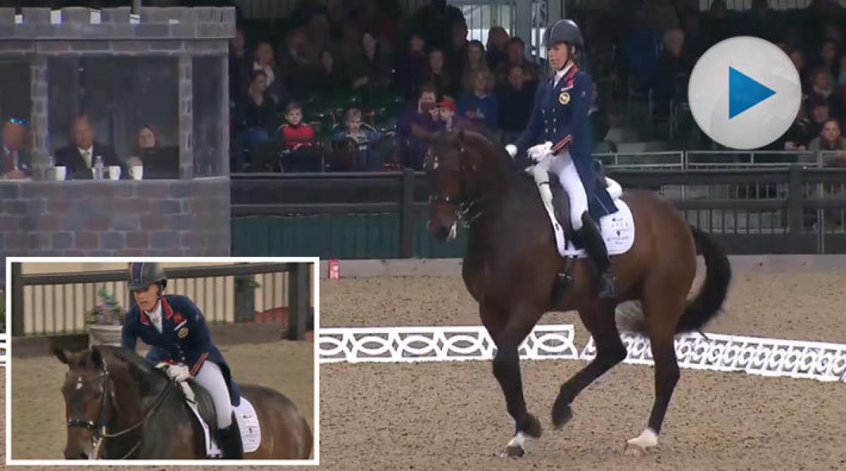 Charlotte Dujardin i toppen