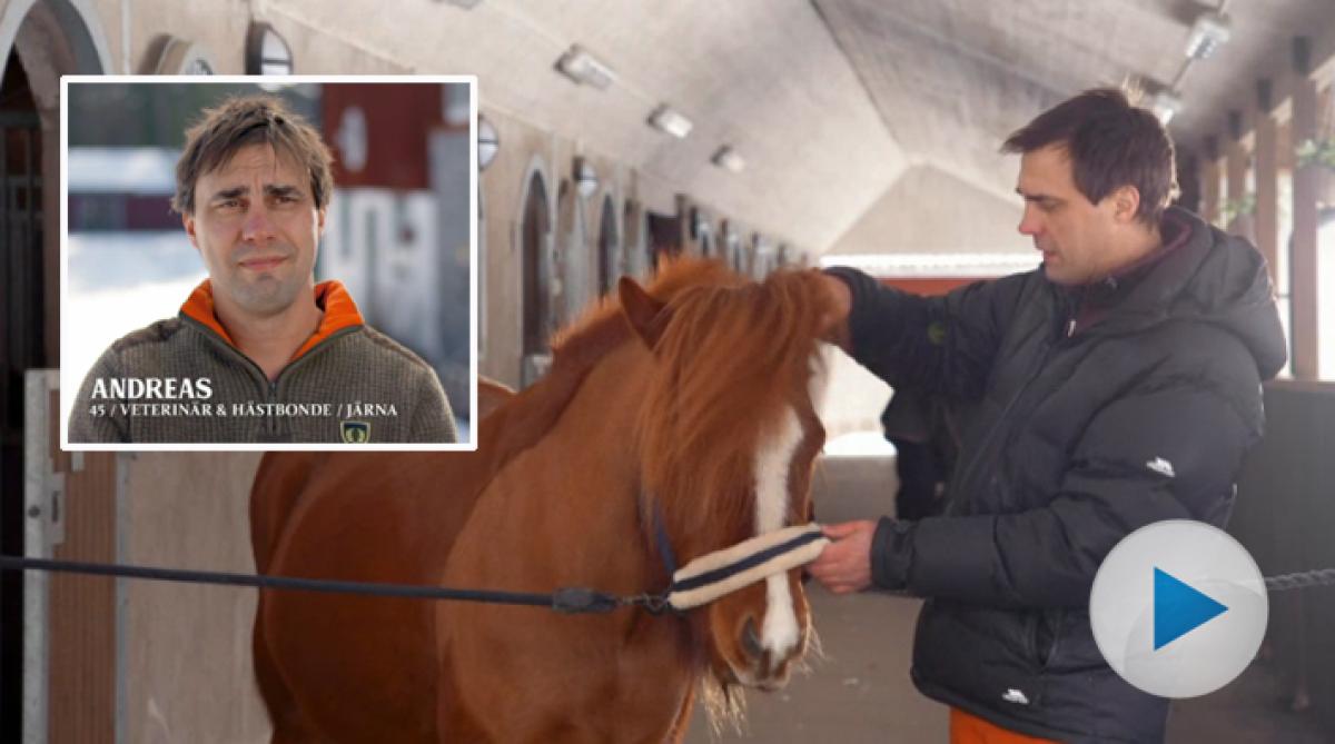 Hästbonden Andreas söker kärleken i Bonde söker fru: ”Söker en aktiv och glad tjej som älskar djur”