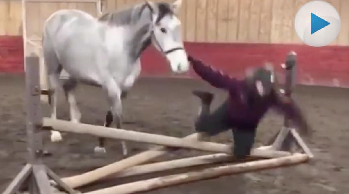 När ryttaren hoppar sämre än hästen