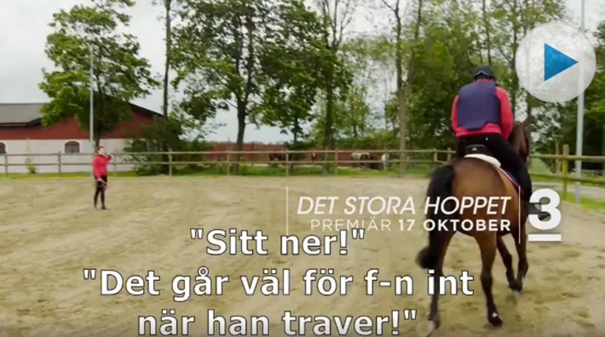 Ny trailer för Det stora hoppet: ”Ta fram hästen, här ska åkas!”