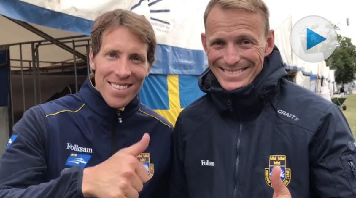 Silver-Henke och Guld-Peder håller clinic