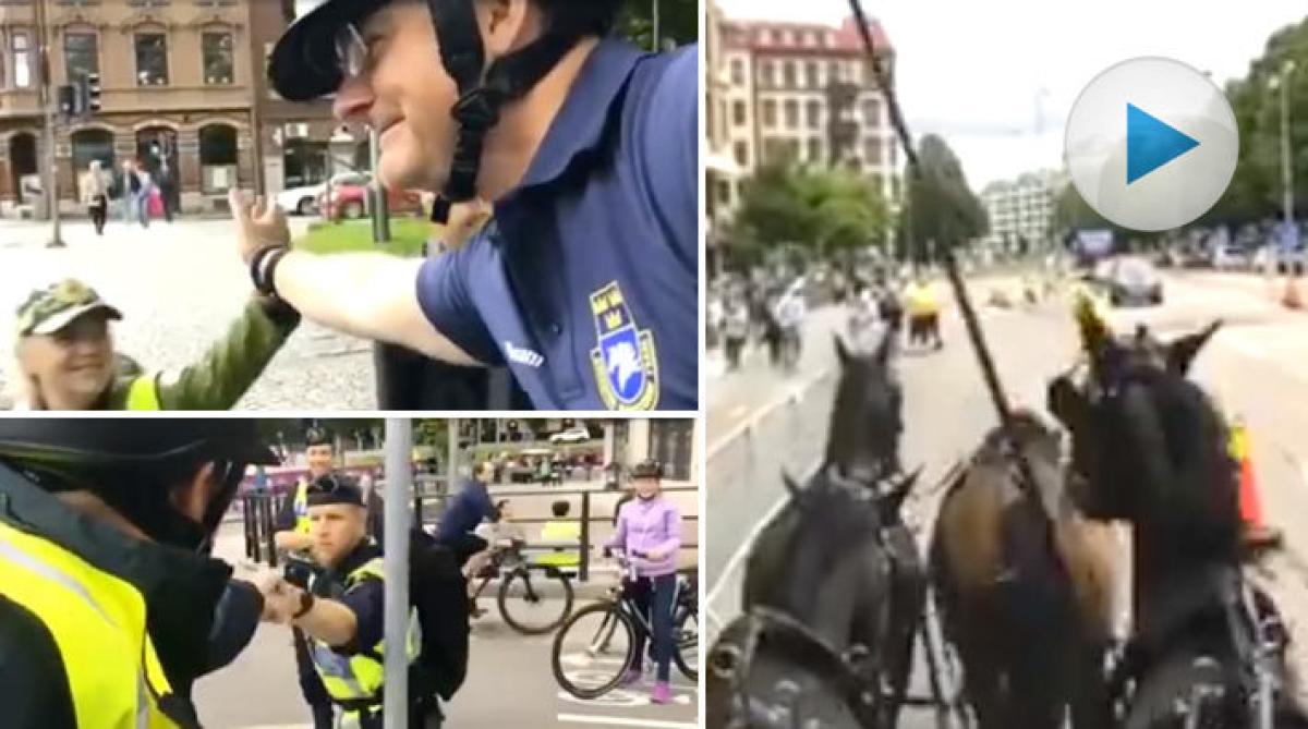 Fyrspannskusken Johan Dengg hyllar alla superfunktionärer under EM i Göteborg