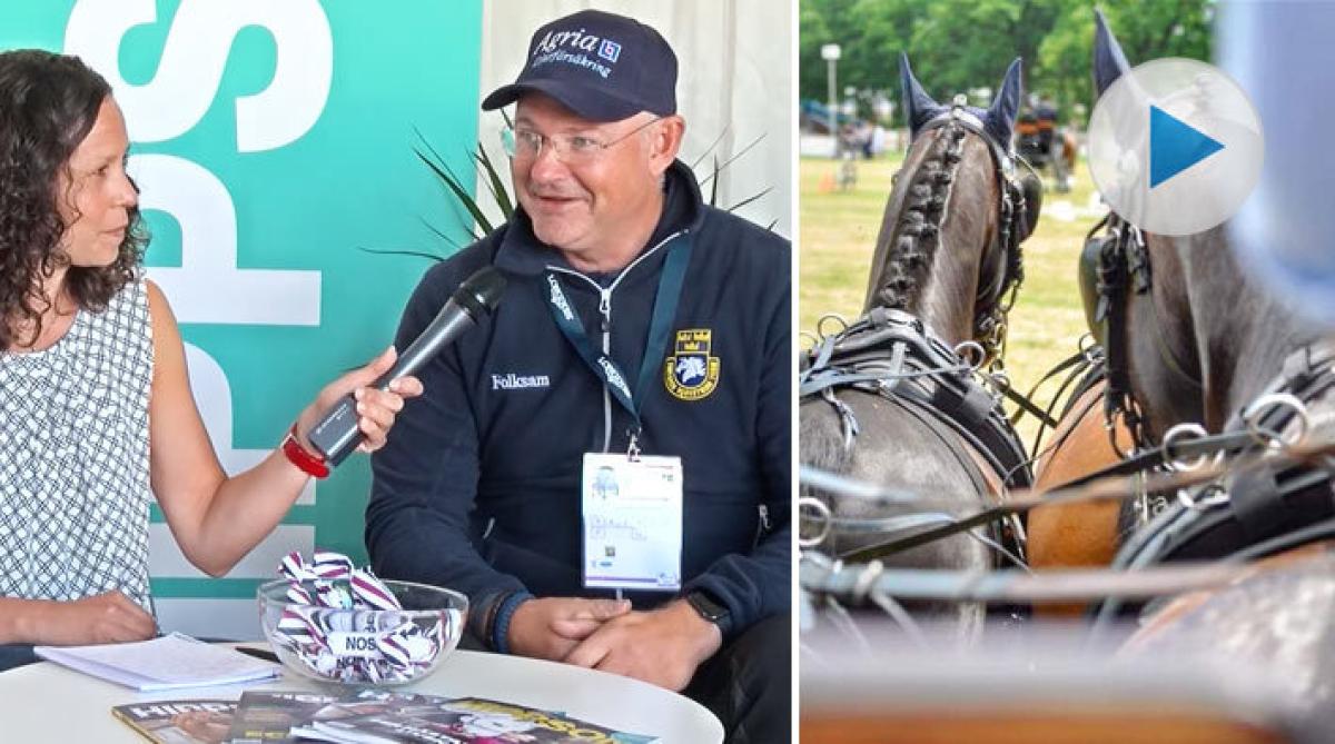 Johan Dengg: ”Det är vansinnigt mycket skydd och tömmar till ett fyrspann…”