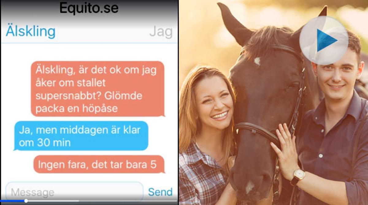 Att leva (och sms:a) med en hästtjej (eller kille)