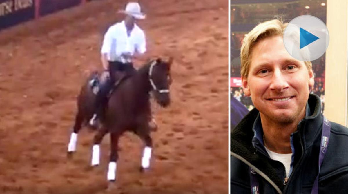 Patrik Kittel gör succé – som reiningryttare