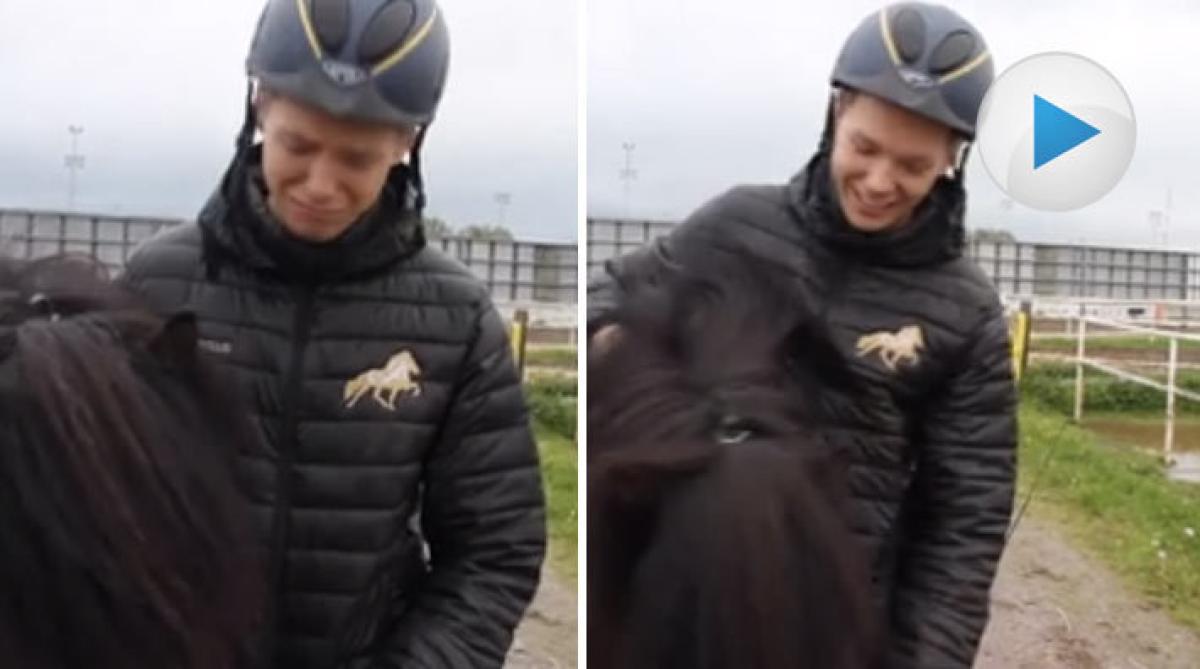 Ryttarens känslor i tävlingens berg- och dalbana