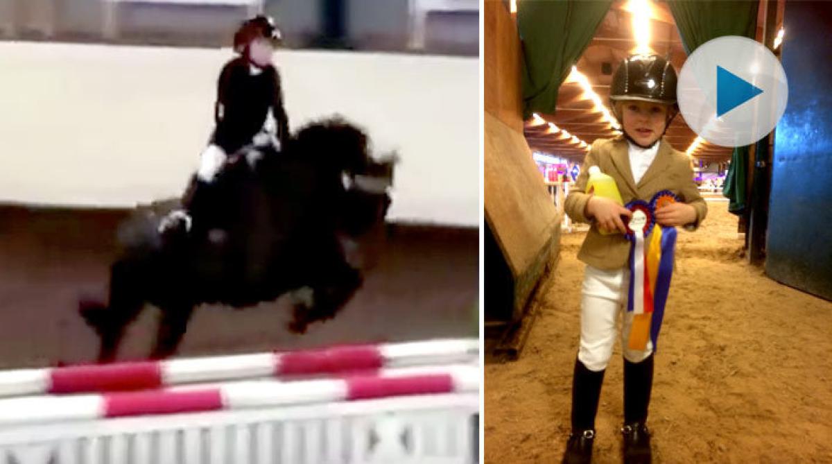 Sexåriga Valentina debuterar sin 21-åriga Stardust