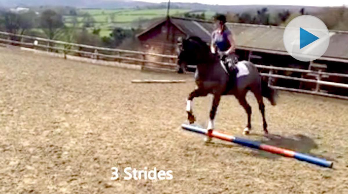 Veckans övning: Träna på "Klockan" med hjälp av bommar