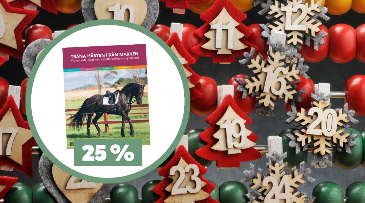 Hippsons julkalender: Lucka 4 – 25 % rabatt på succéboken Träna hästen från marken