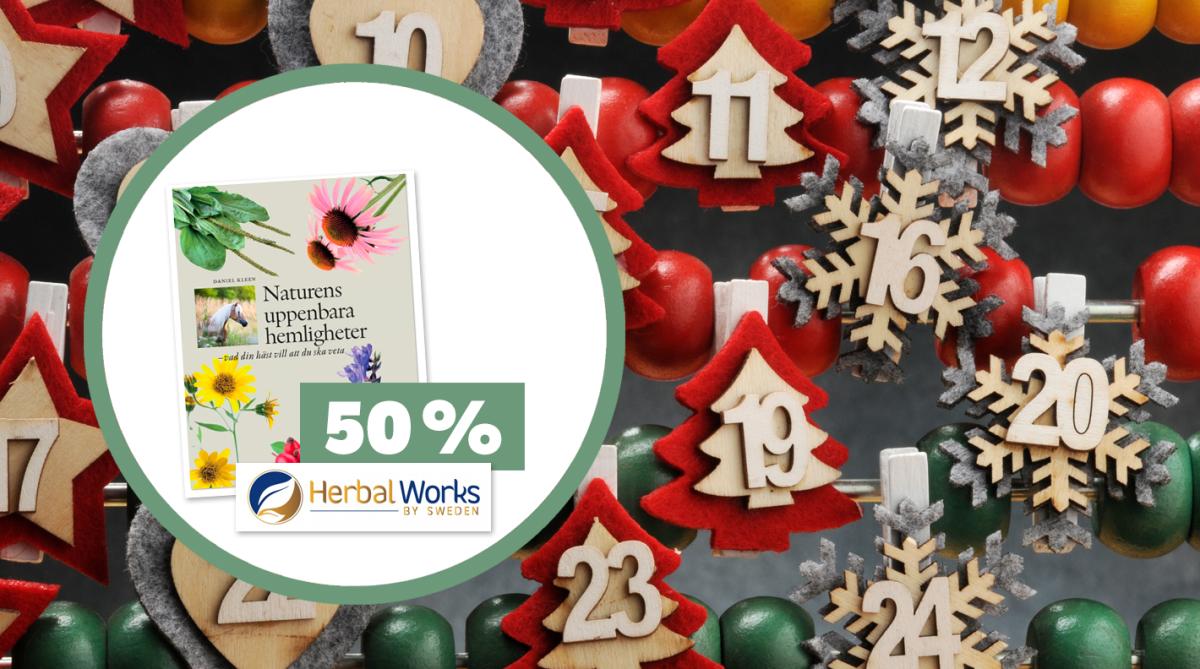 Hippsons julkalender: Lucka 3 – halva priset på boken Naturens uppenbara hemligheter