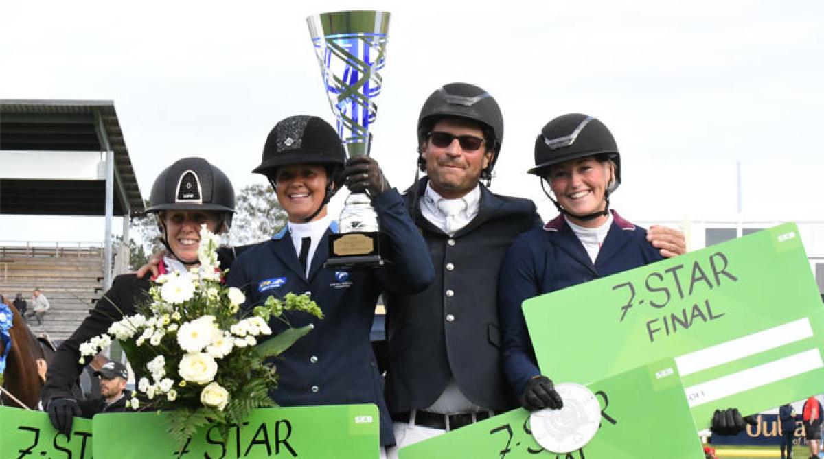 Topp-fyra redo för internationella klasser – Jennie Juhlin Lundström vinnare i 7-star
