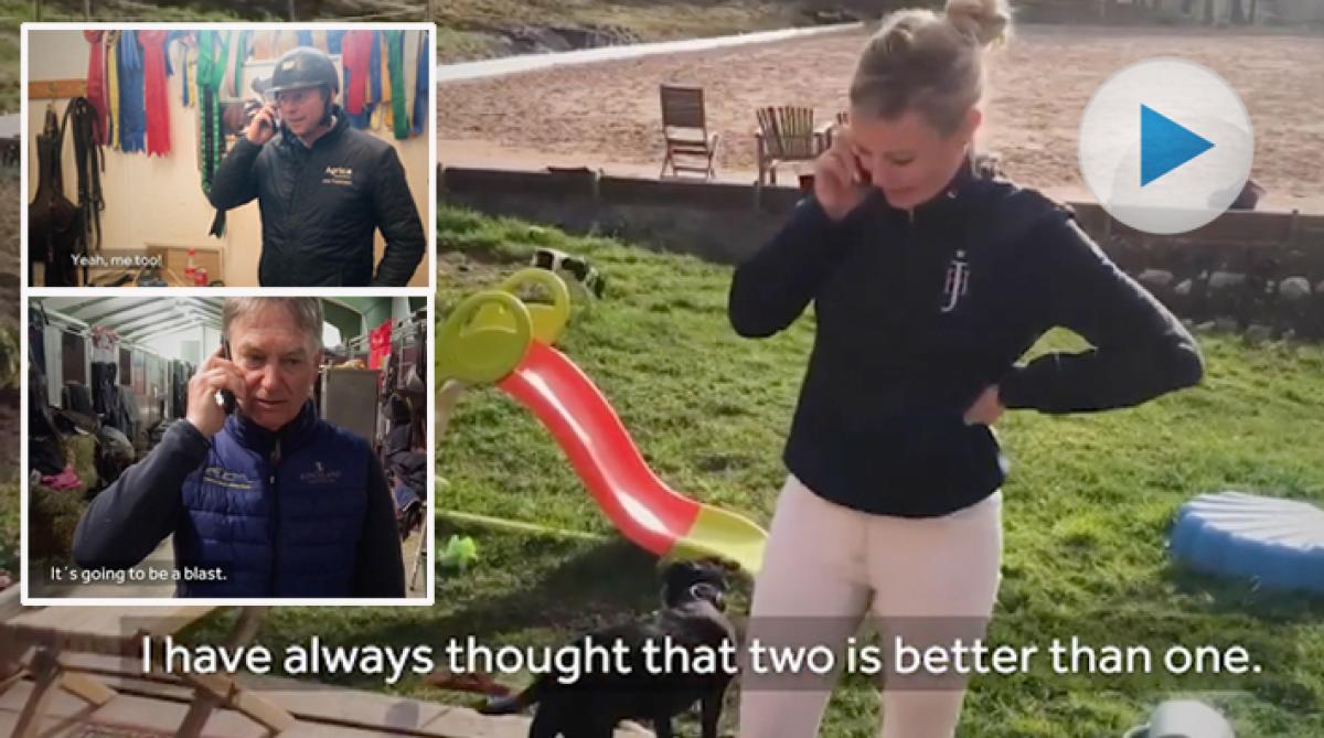 Djungeltrumman går hos de svenska ridsportprofilerna. Se SWB:s klipp nedan.