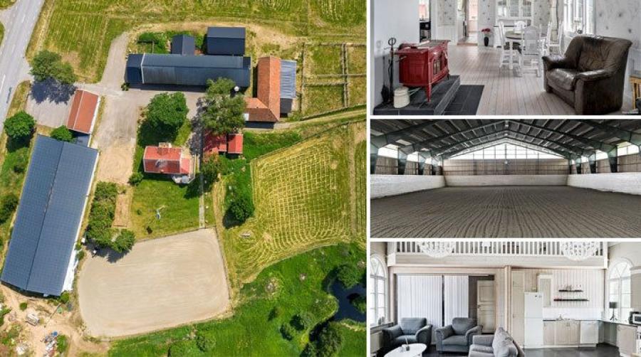 Stor hästgård i Vårgårda med flera boningshus