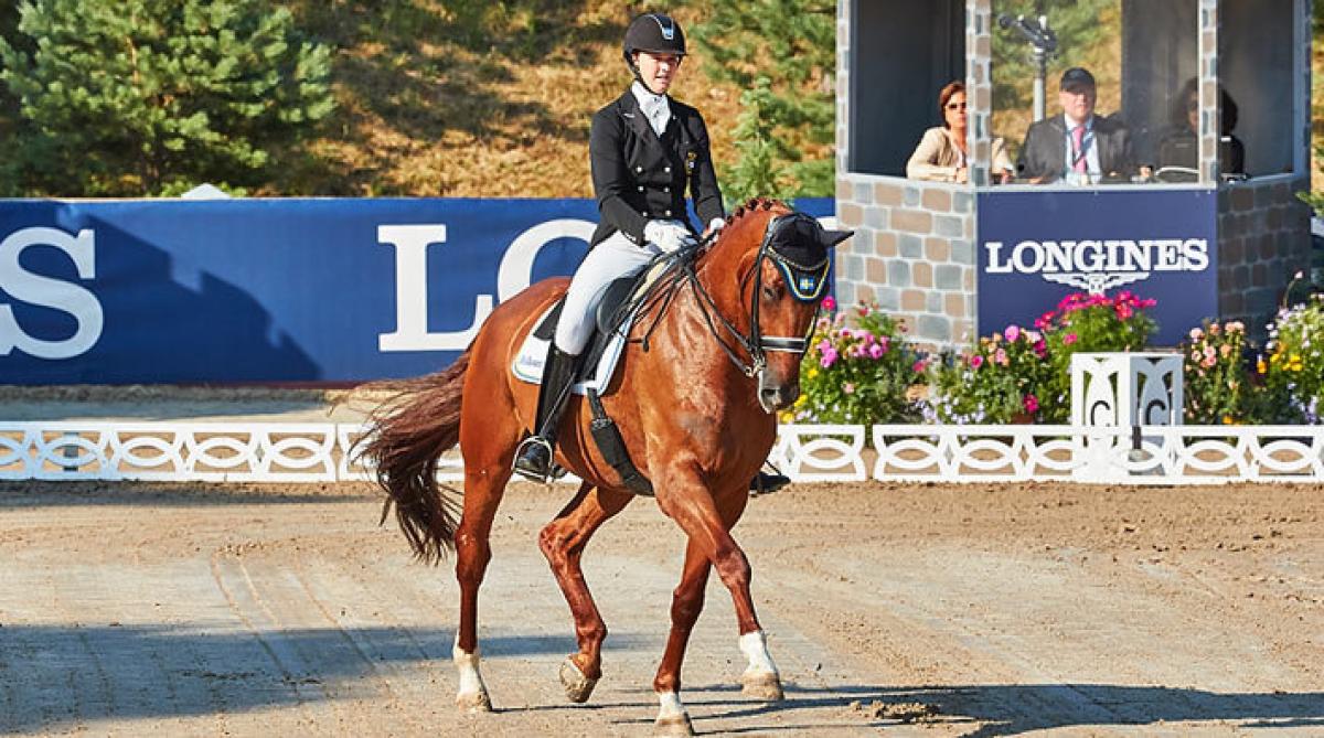 Sofie Andersson. Foto: Eventingphoto.com