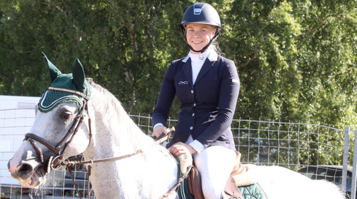 Anna Ingvarsson inledde hela Falsterbo Horse Show: ”Är lite satsa eller försvinna”