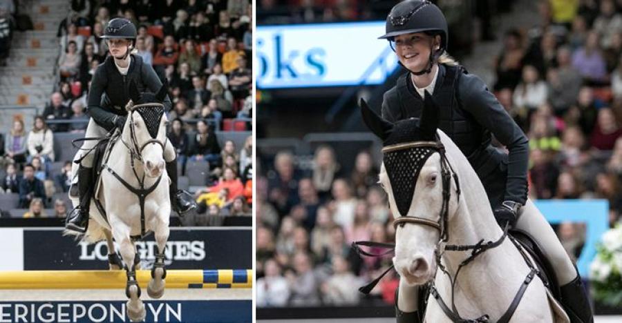 Tilda Törnberg och Poetic Vanilla Ice vann i februari 2020. Arkivfoto: Frida Bank