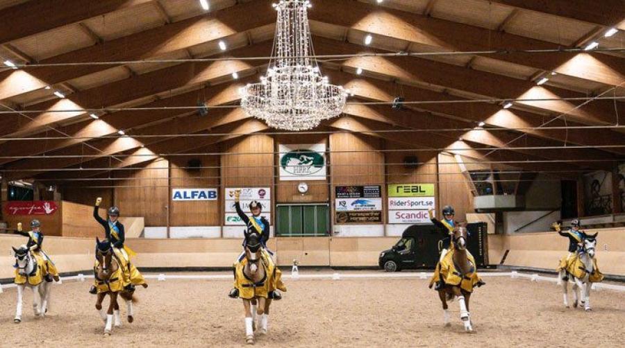 Lindelunda Sportryttare tog lag-guld