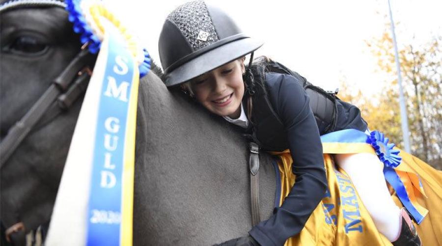 Melody var felfri genom hela mästerskapet