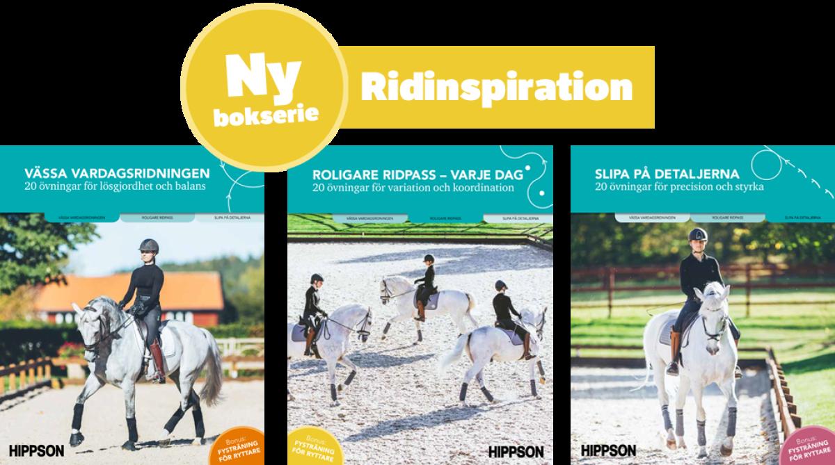NY BOKSERIE – Ridinspiration 1, 2 och 3