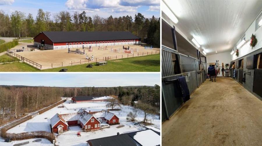 Komplett hästanläggning