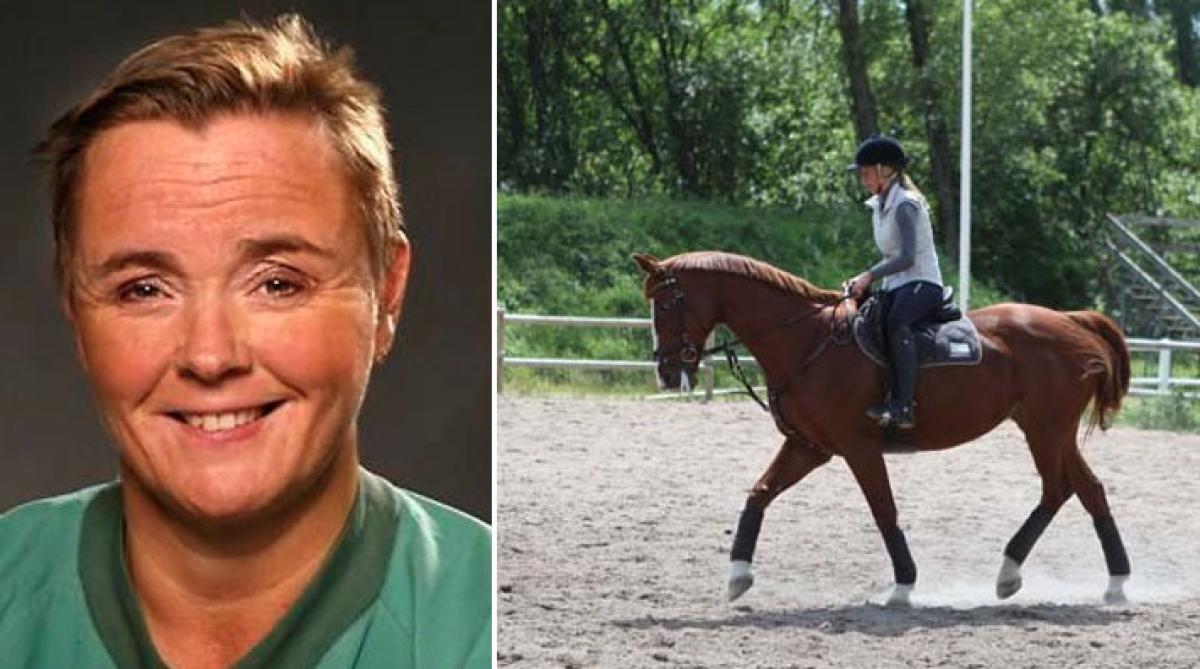Marjut Sohlman-Carlström kan bli Svenska Ridsportförbundets första kvinnliga ordförande. Foto: Privat/Arkiv