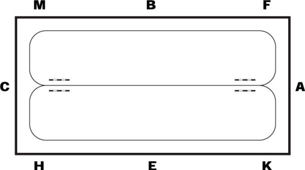 Träna rakriktning med bommar och kavaletti