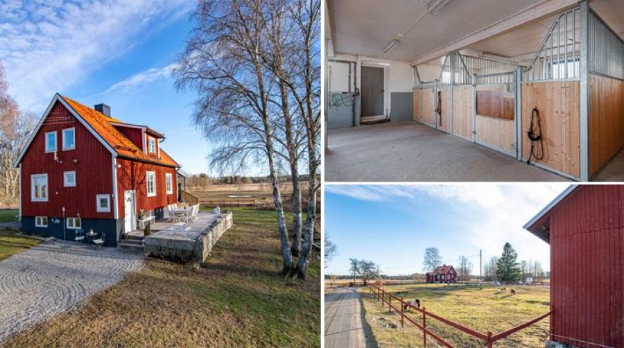 Välskött hästgård med bra läge