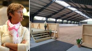 Tränar-Kajsa har besökt det som varit "Tessans" dröm sedan tioårsåldern. Nämligen ett vackert ridhus med rullstolsramp och allt. Drömmar kan slå in!