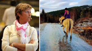 Kajsa Boström har fått kontakt med en tjej som har sina hästar i Nordnorge, där träningsmöjligheterna under vintern är obefintliga.