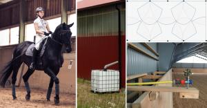 Guide: Så fixar du bevattning av underlaget i ridhuset – med regnvatten