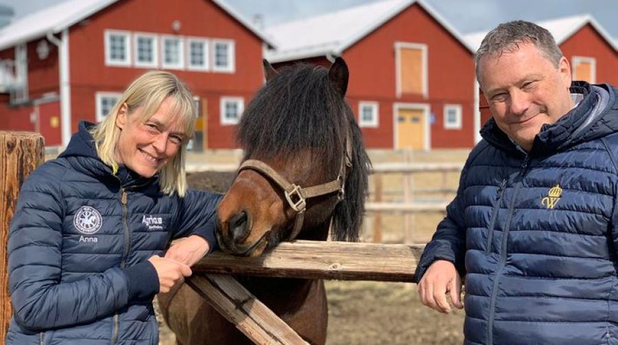 Anna Ryberg, SIF, Kristall fra Audholtshjaleigu och Håkan Karlsson, Wången. Foto: Emma Roos