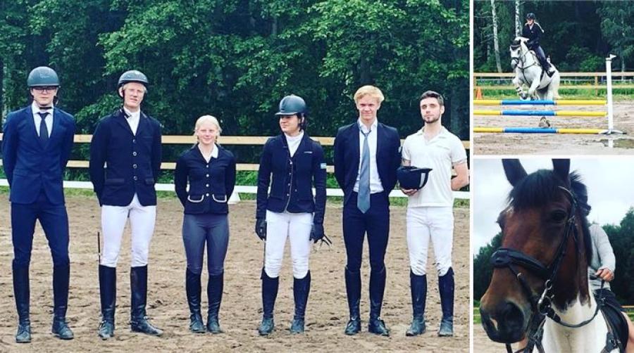 Femkampare tränade på Ludvika ridklubb: "Bredden som lockar dem"