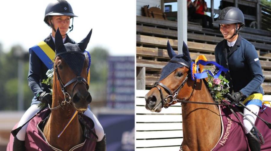 Stina Persson och Royal Dee.