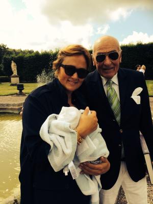 Jag, Bill och min pappa – 90 år i dag.