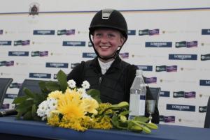 Ida Johansson på Lisa Miskowsky, från Skogslotten utanför Norrköping, tog hem finalen över 1,25-hinder i The Tour of Amateurs i Falsterbo.  »Det är absolut det största jag har gjort«, säger hon...