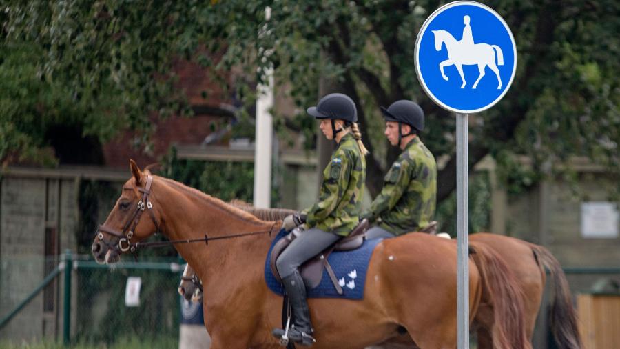 Bli ett med trafiken – träna som Beridna högvakten