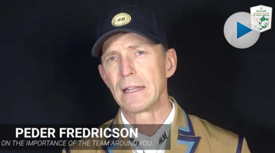 <p>Vad håller Peder Fredricson motiverad – och vad är han mest stolt över i sin karriär? I helgen har Peder tävlat i Geneve och intervjuades av arrangören.