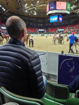Hans-Peter Minderhound var väldigt fascinerad av Gymkanan.