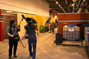 Med oss under denna timme var även SVT, då de gör en dokumentär fick jag höra.