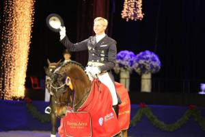 Patrik Kittel skrällvann världscupklassen i dressyr på sin fru Lyndal Oatleys häst Toy Story. Nog för att ritten var finfin, men lite hade det nog ändå att göra med att världsettan Adelinde Cornelisse...